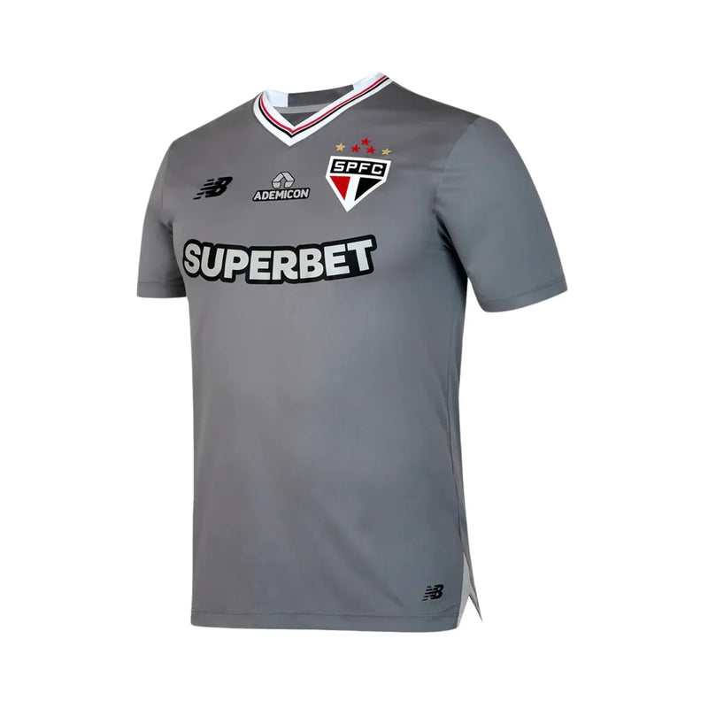 CAMISA DO SÃO PAULO 25/26 CINZA
