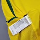 Camisa Retrô Seleção Brasil 2002/02 Home - ResPeita Sports 
