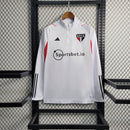 Jaqueta Corta Vento São Paulo Branca 23/24 - FUT REAL