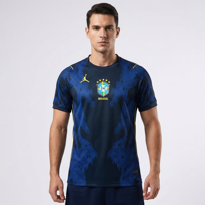 CAMISA DA SELEÇÃO DO BRASIL 26/27 AZUL