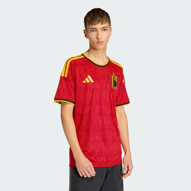 CAMISA DA SELEÇÃO DA BELGICA 26/27 VERMELHO