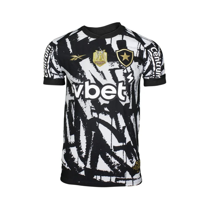 CAMISA DO BOTAFOGO 25/26 PRETO MULTICOLOR